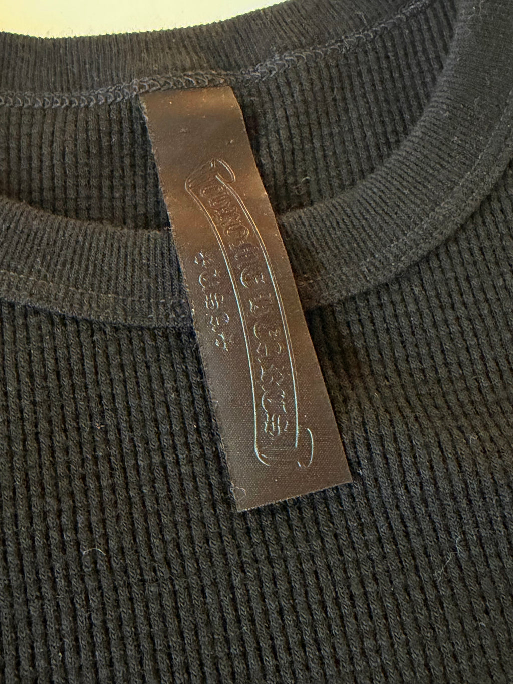 Chrome Hearts Waffle Thermal T-Shirt