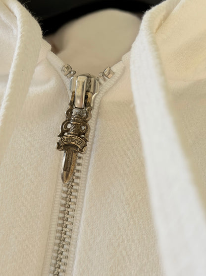 Chrome Hearts Plus Cross Horseshoe Hoodie in White