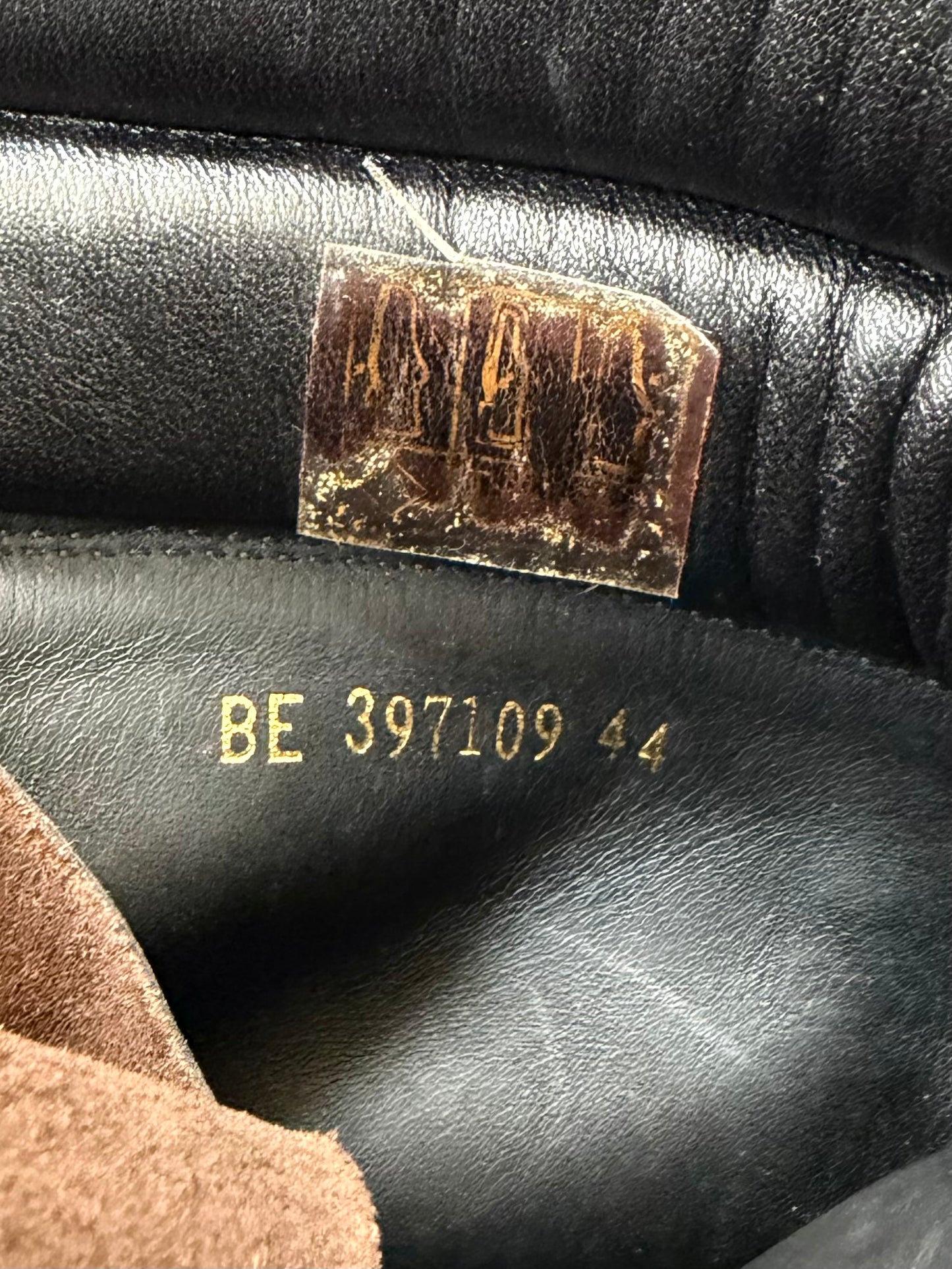 Saint Laurent Paris Browne Suede Trekker 25 Combat Boots