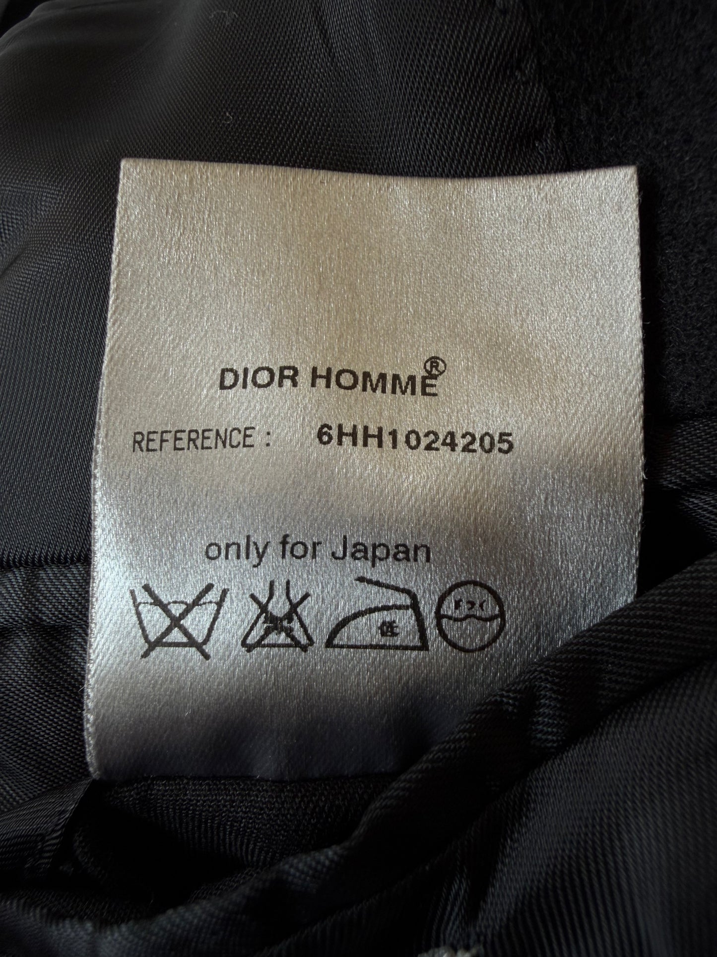 Dior Homme Hedi Slimane FW06 Wool Jacket