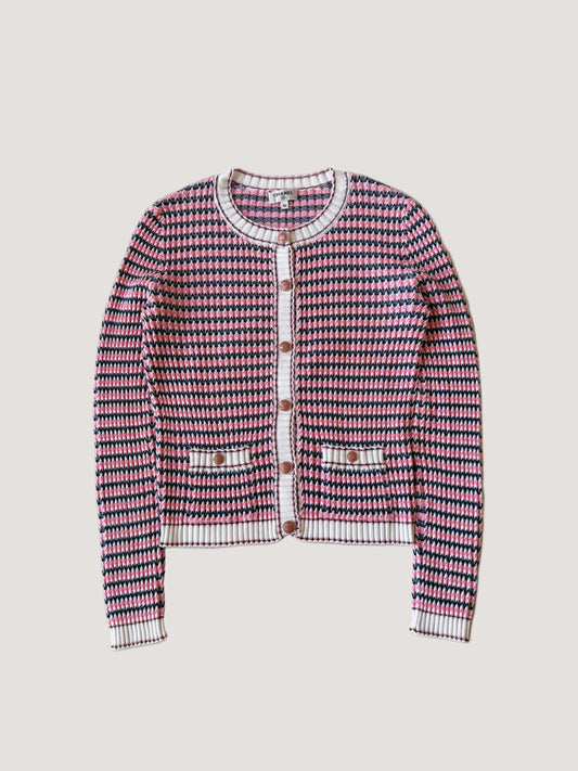 Chanel Stripped Multicolor Cardigan