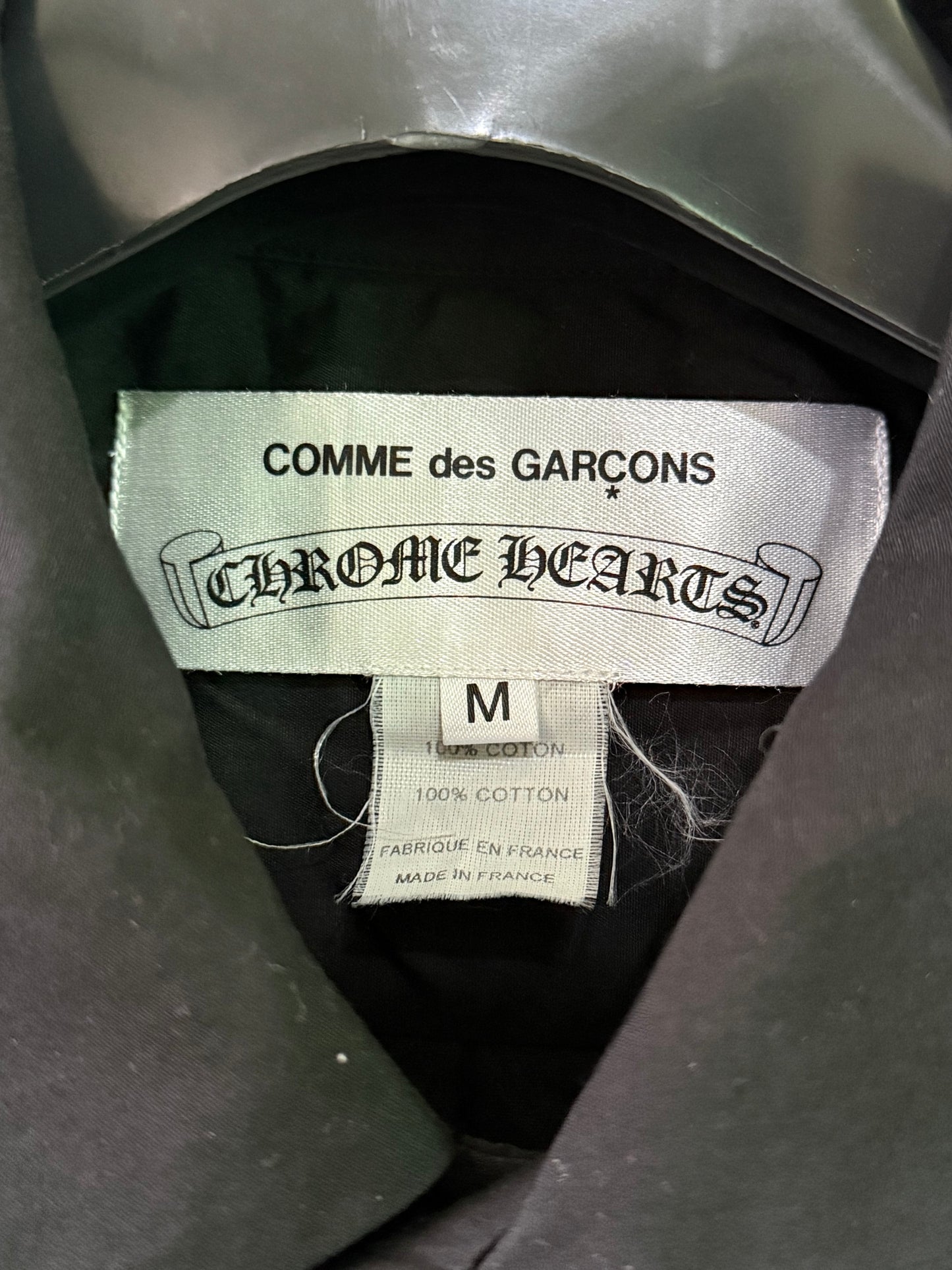 Chrome Hearts - Comme Des Garcons Shirt Silver Hardware