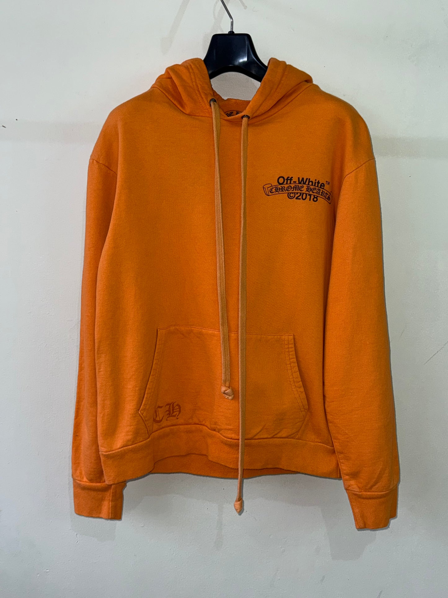 Chrome Hearts x Off-White Orange Hoodie