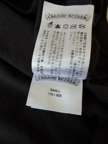 Chrome Hearts Black U.S.A. Script Logo Pocket Tee