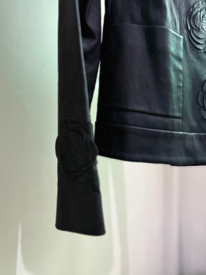 Chanel Camellia Leather Pre-Fall 2010 Paris-Shanghai Runway