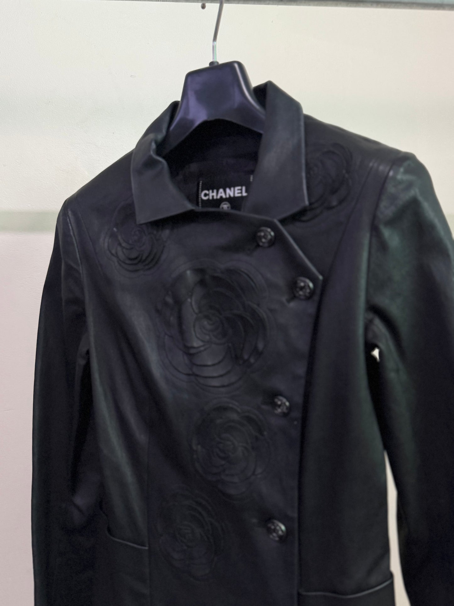 Chanel Camellia Leather Pre-Fall 2010 Paris-Shanghai Runway