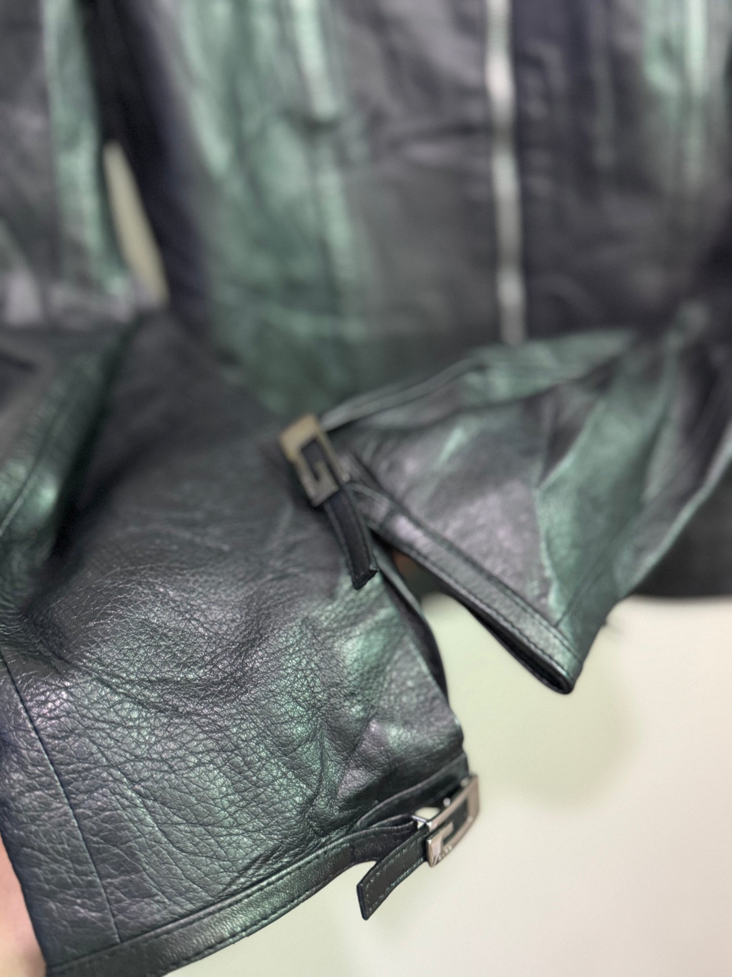 Gucci By Tom Ford F/W1997 Buckle Leather Jacket