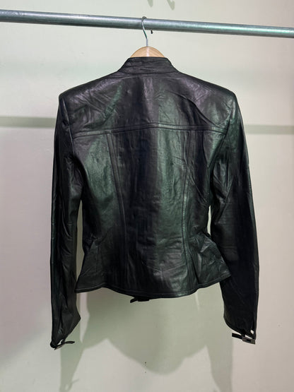 Gucci By Tom Ford F/W1997 Buckle Leather Jacket