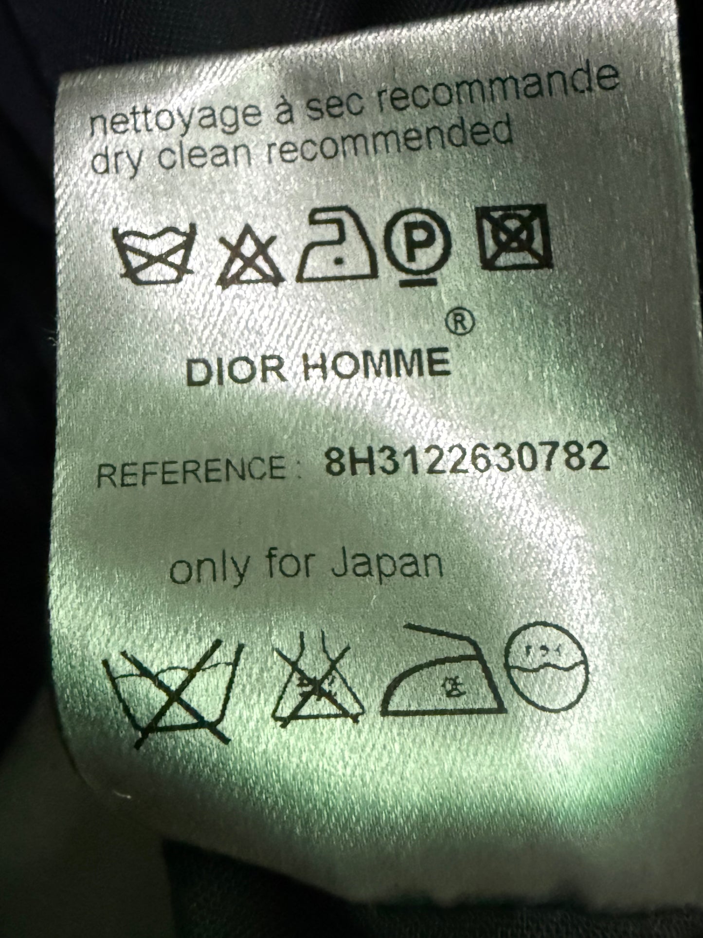 Dior Homme Velvet Jacket