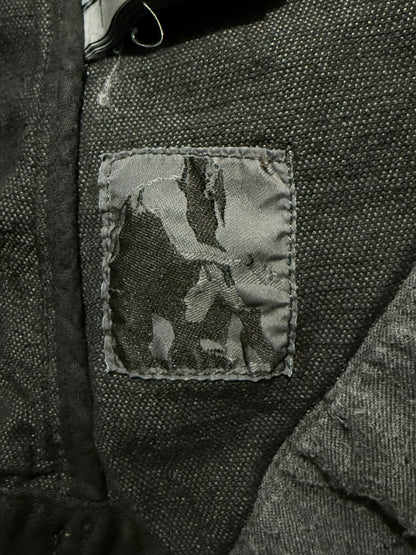 Rick Owens Black Denim Vest