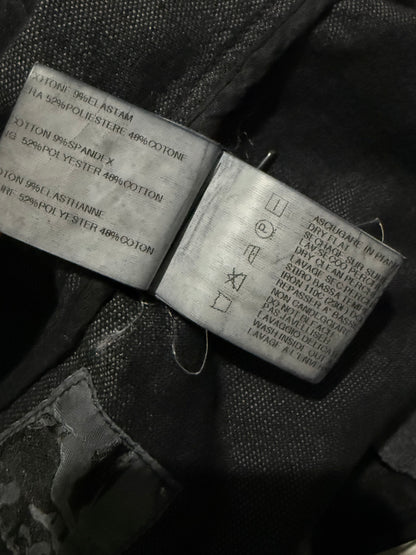 Rick Owens Black Denim Vest