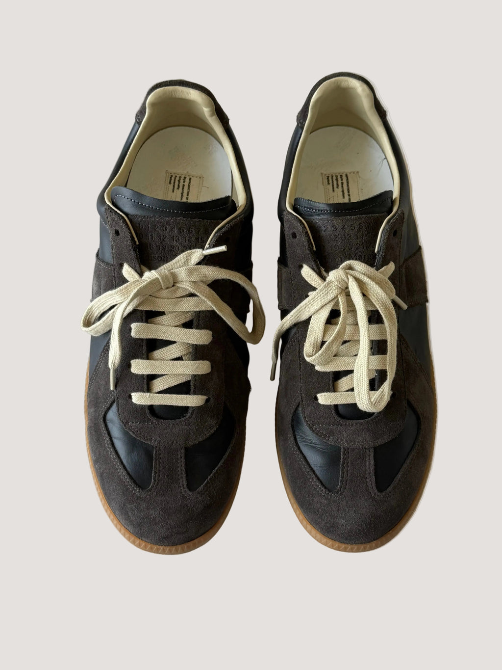 Maison Margiela Dark Brown Replica GAT Sneakers