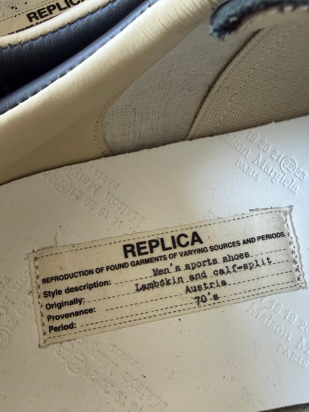 Maison Margiela Dark Brown Replica GAT Sneakers