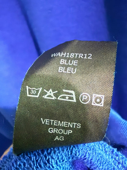 Vetements Fw18 Europe Hoodie “ Europa “
