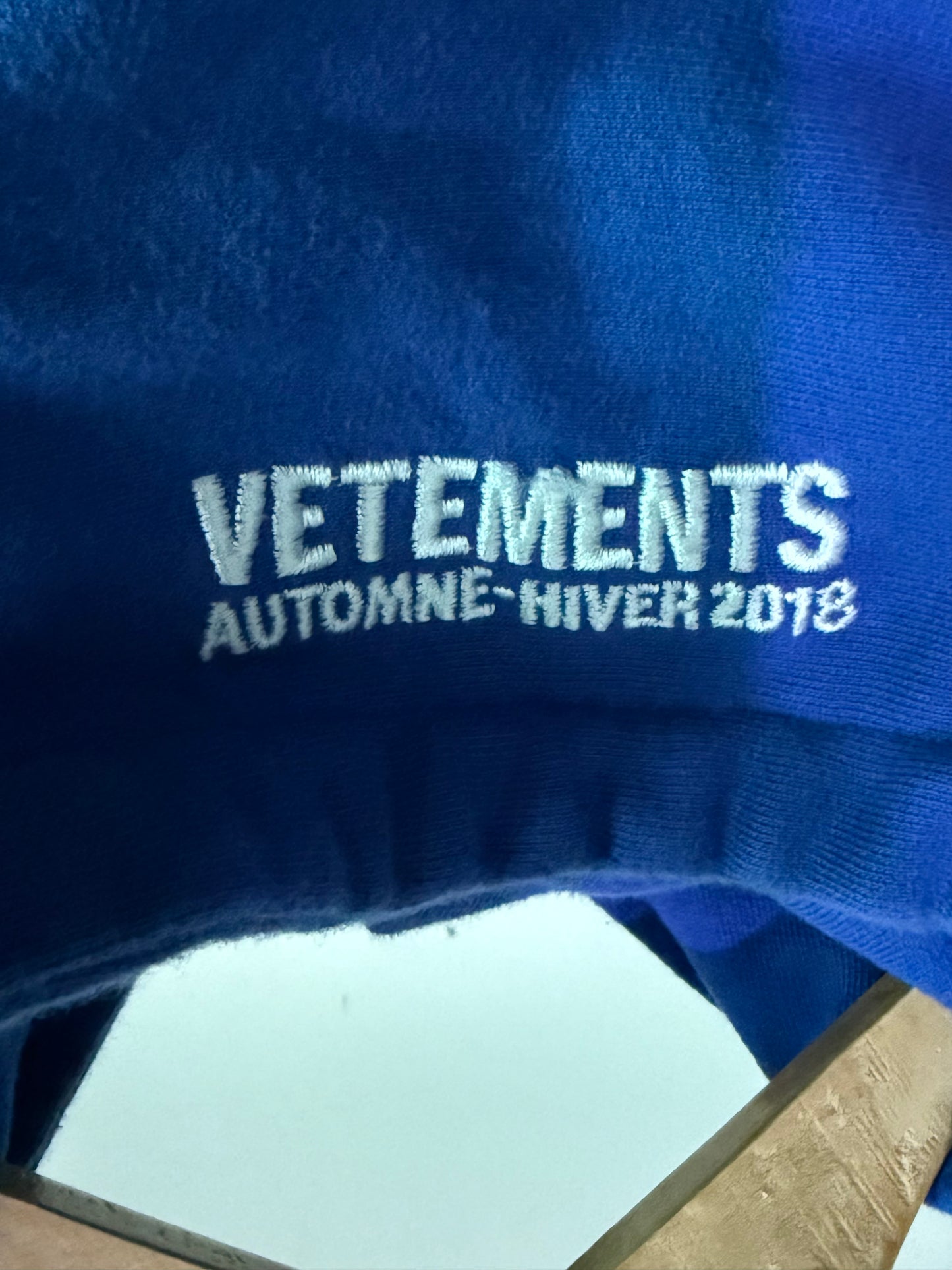 Vetements Fw18 Europe Hoodie “ Europa “