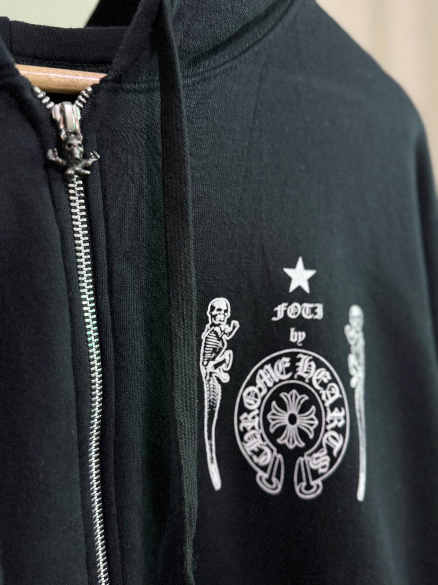 Chrome Hearts Joe Foti Model Kit Full Zip Hoodie Sweatshirt