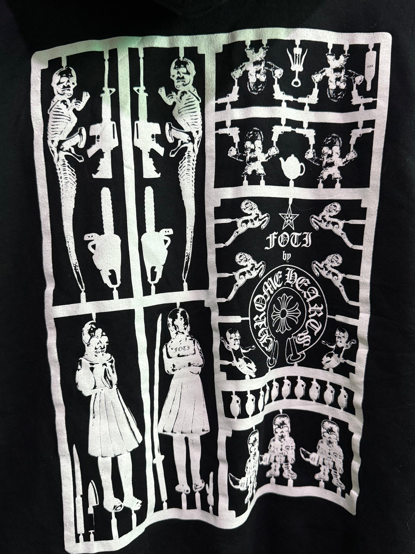 Chrome Hearts Joe Foti Model Kit Full Zip Hoodie Sweatshirt