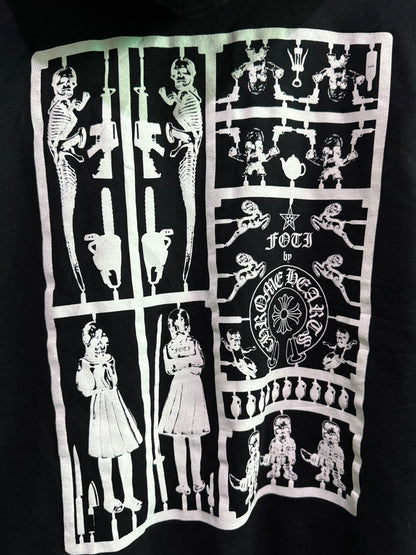 Chrome Hearts Joe Foti Model Kit Full Zip Hoodie Sweatshirt