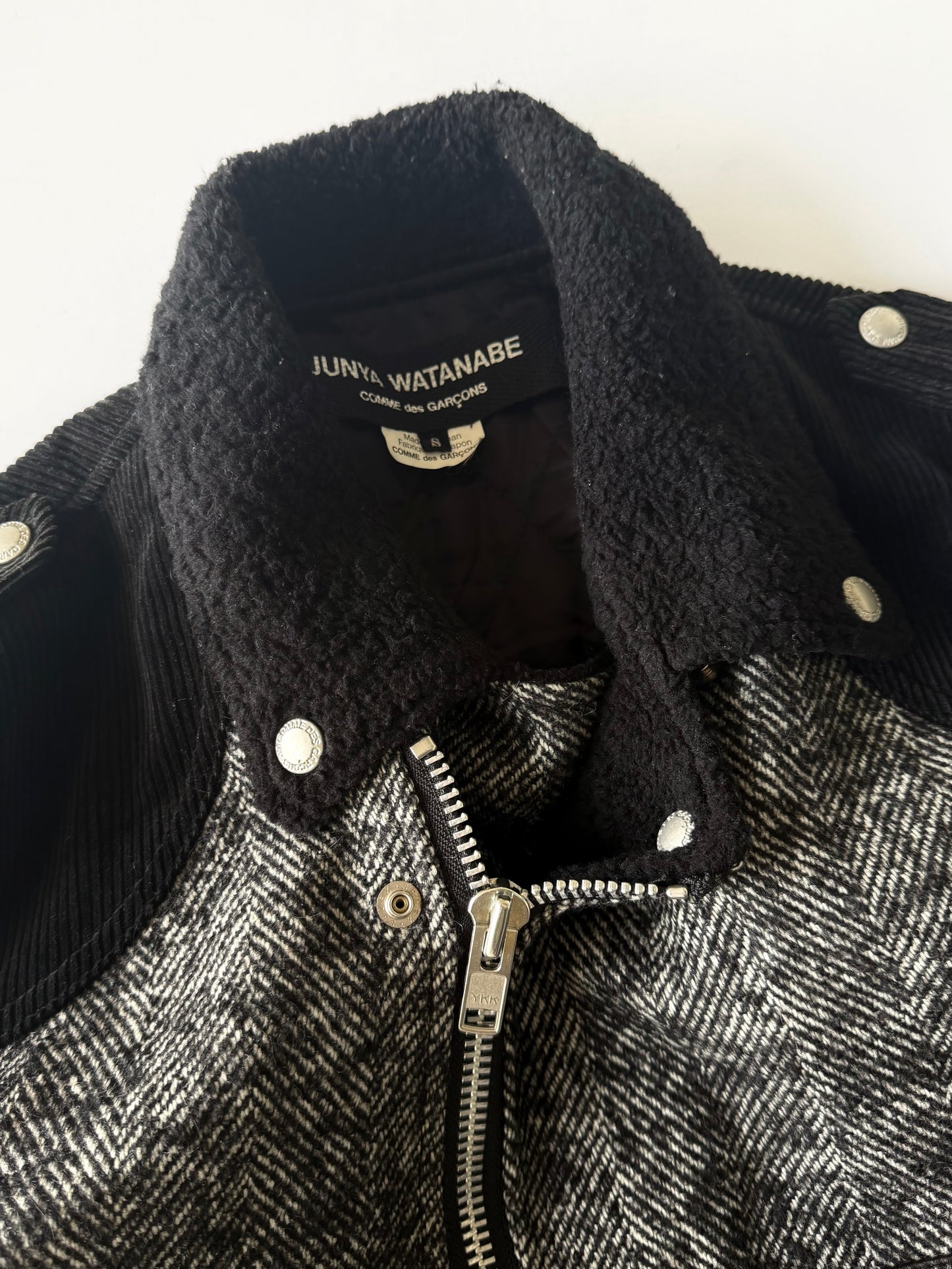 Junya Watanabe Comme des Garçons Patch Rider Jacket