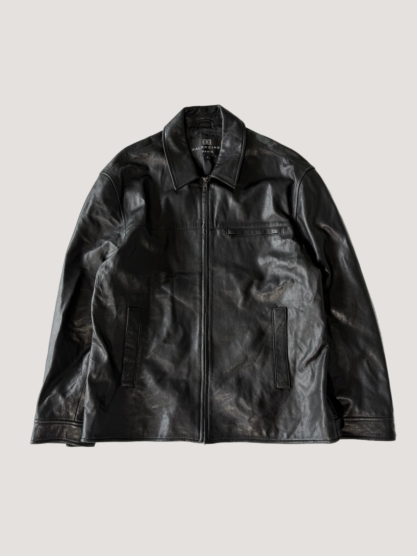 1997 Balencaiga by Nicolas Ghesquière Leather Jacket