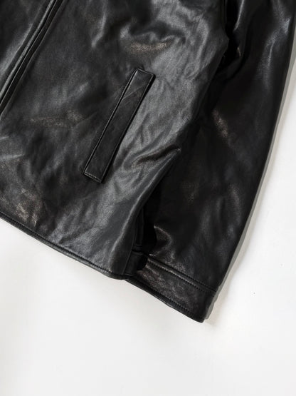 1997 Balencaiga by Nicolas Ghesquière Leather Jacket