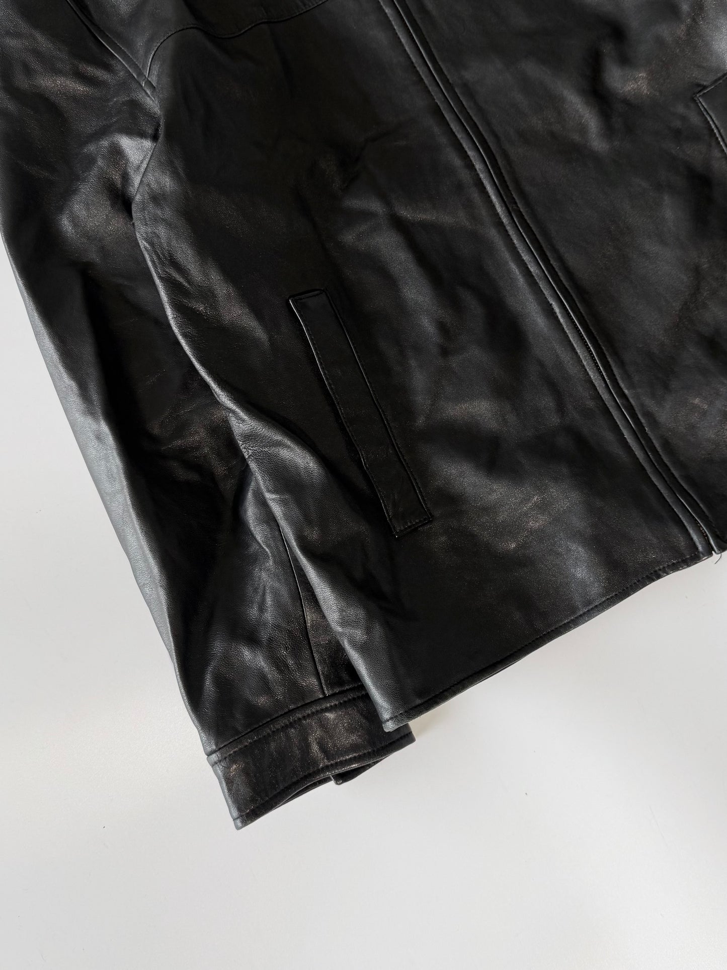 1997 Balencaiga by Nicolas Ghesquière Leather Jacket