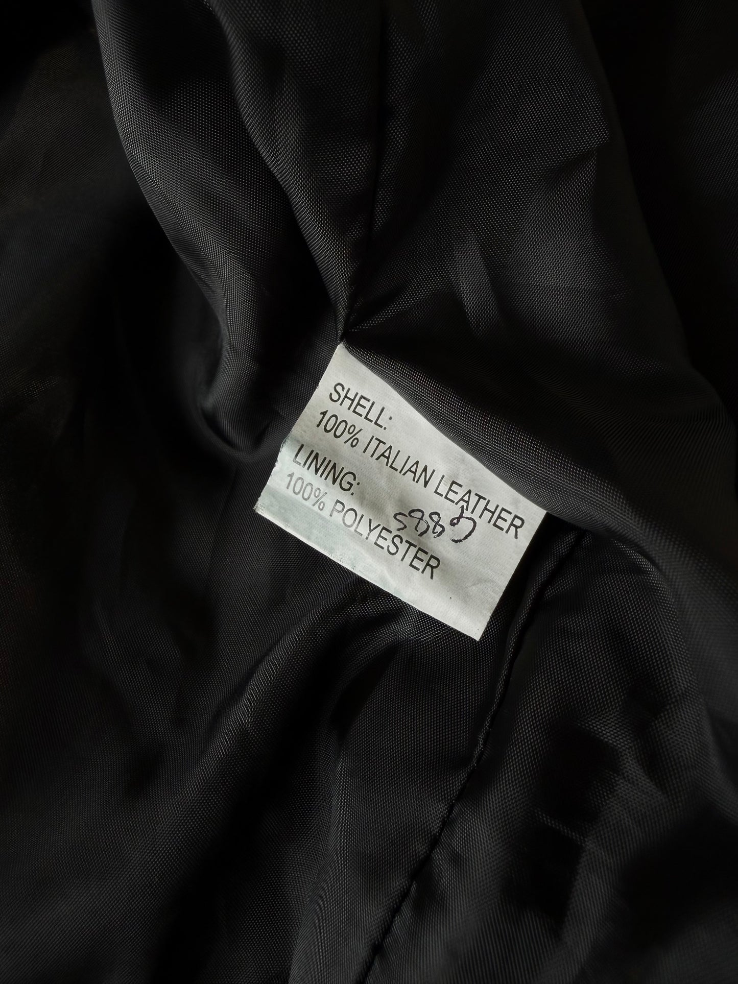 1997 Balencaiga by Nicolas Ghesquière Leather Jacket
