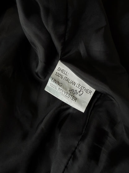 1997 Balencaiga by Nicolas Ghesquière Leather Jacket