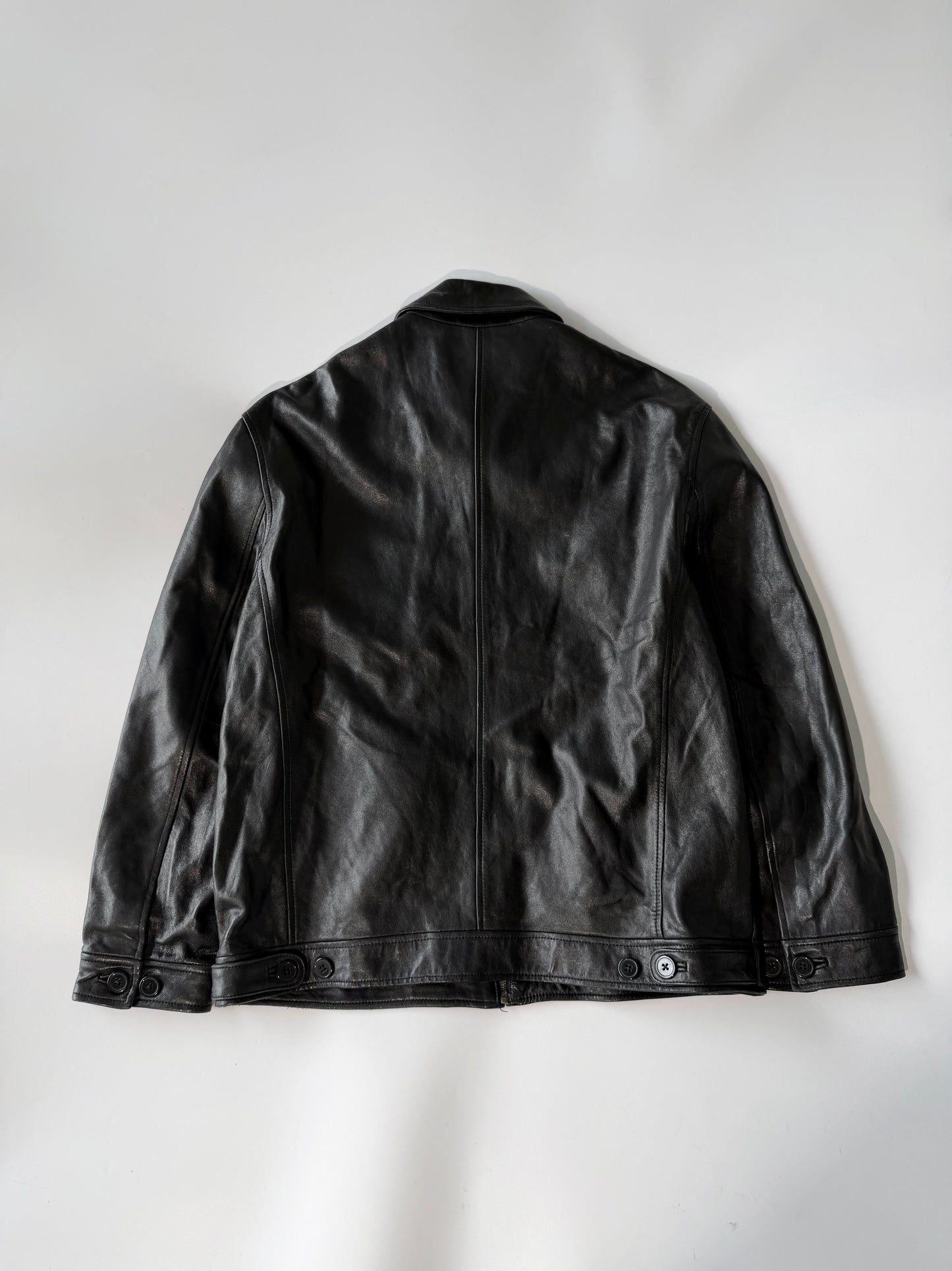 1997 Balencaiga by Nicolas Ghesquière Leather Jacket