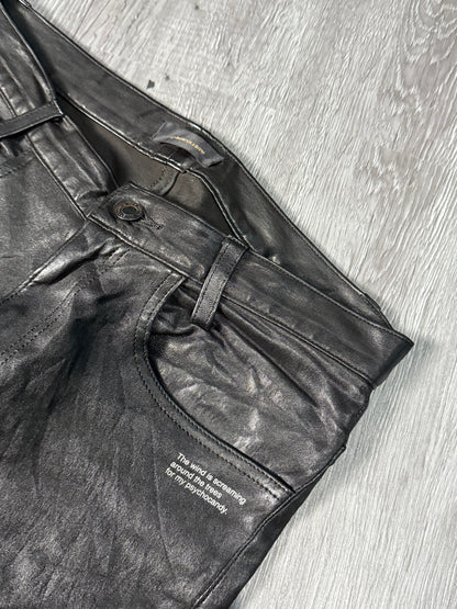 UNDERCOVER ISM 14SS Lamb Leather Pants