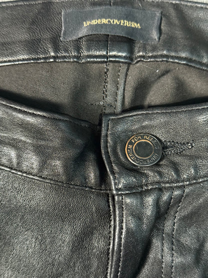 UNDERCOVER ISM 14SS Lamb Leather Pants