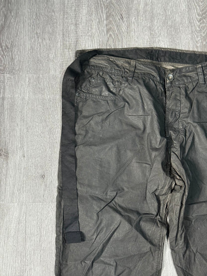 Archival Rick Owens Dirt Dyed Cropped Pants