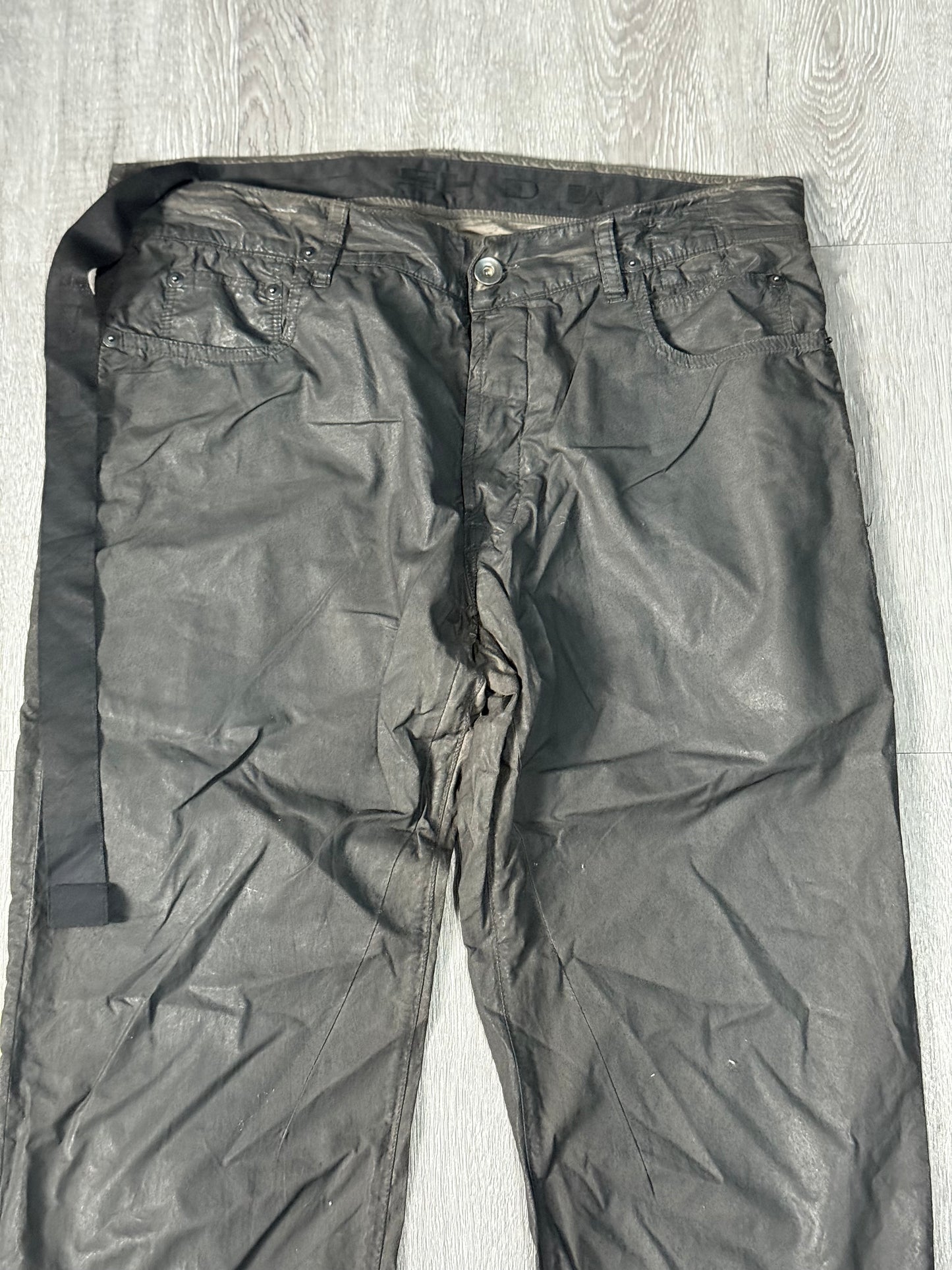 Archival Rick Owens Dirt Dyed Cropped Pants