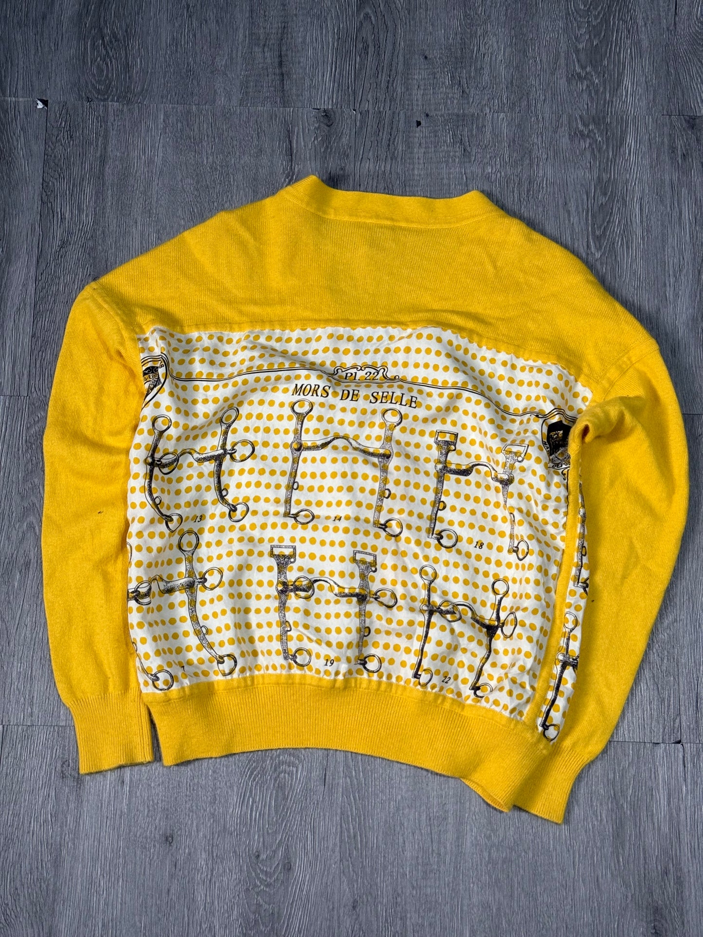 Hermes Twill Reine Cardigan