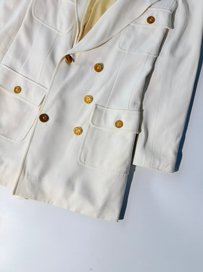 1990’s Chanel Boutique Viscose Double-Breasted Jacket