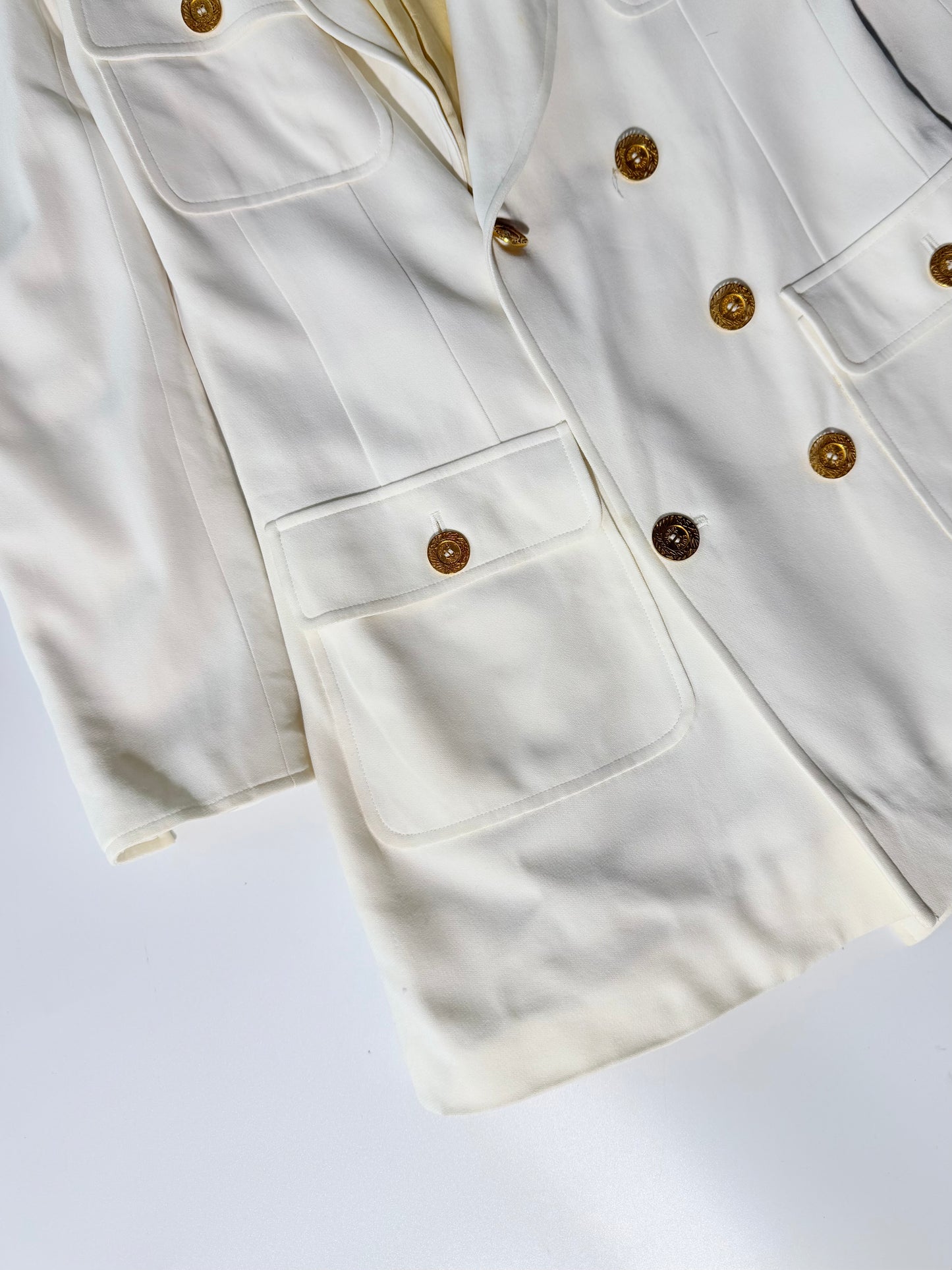 1990’s Chanel Boutique Viscose Double-Breasted Jacket