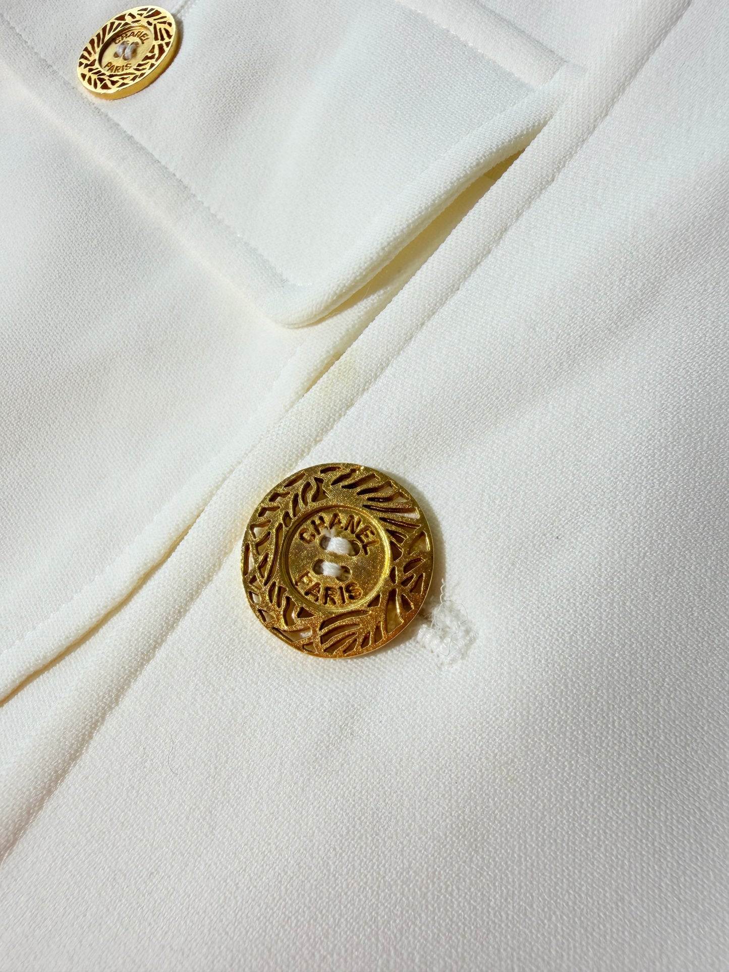 1990’s Chanel Boutique Viscose Double-Breasted Jacket