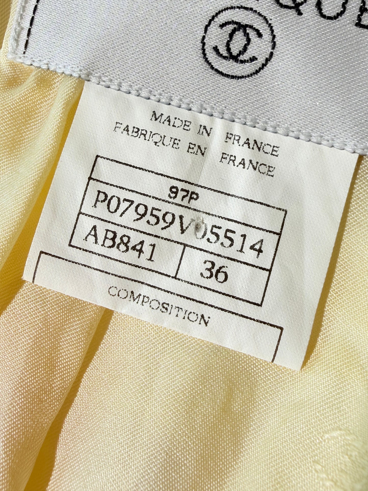 1990’s Chanel Boutique Viscose Double-Breasted Jacket