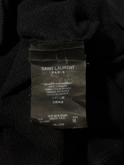 Saint Laurent A/W2015 Black Hoodie