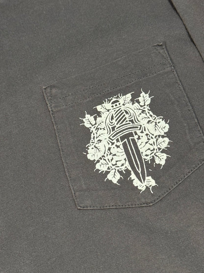 Rare Chrome Hearts Vintage Dagger Floral Long Sleeve
