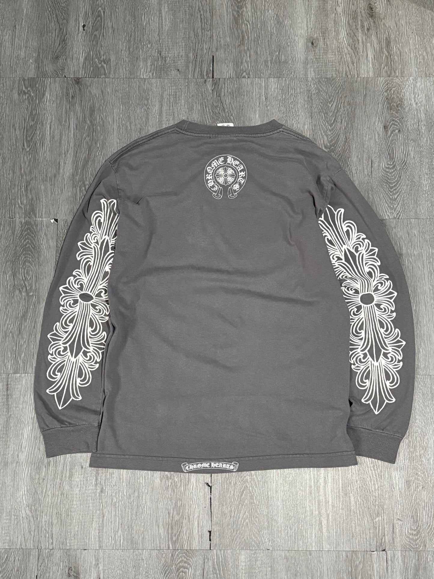 Rare Chrome Hearts Vintage Dagger Floral Long Sleeve