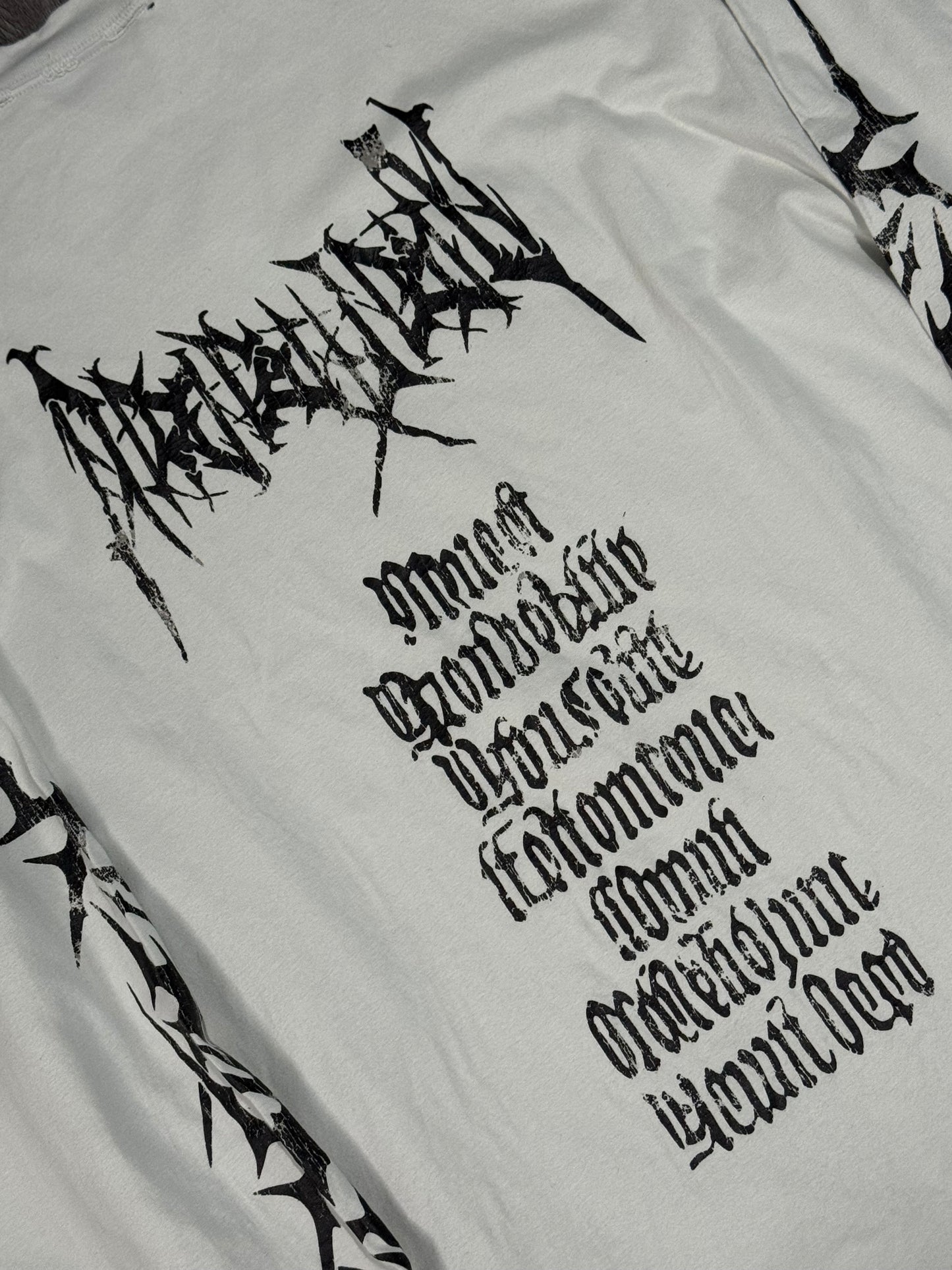 Balenciaga Off-White AI Metal Longsleeve T-shirt