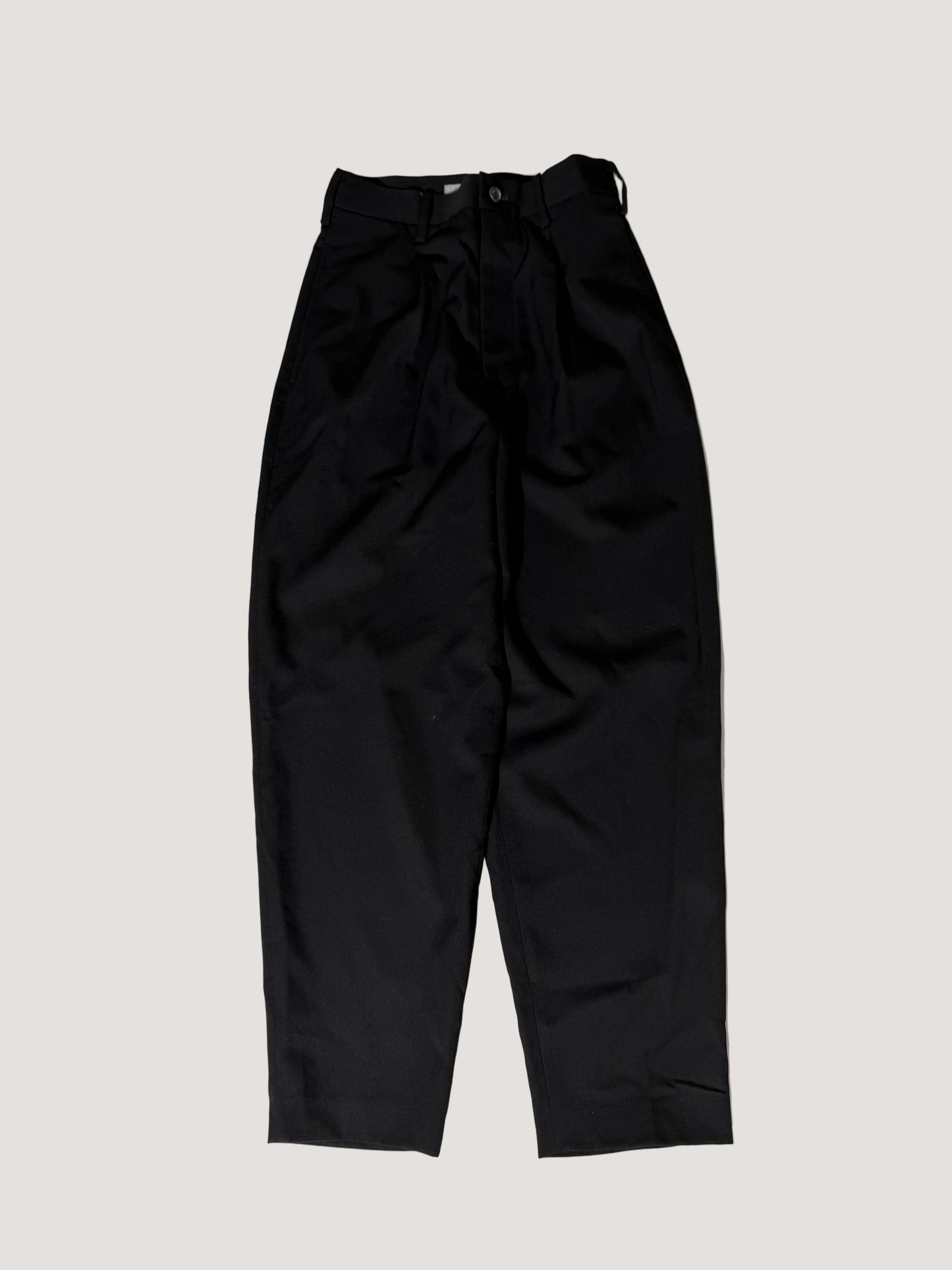 Yohji Yamamoto Black High Waisted Trousers