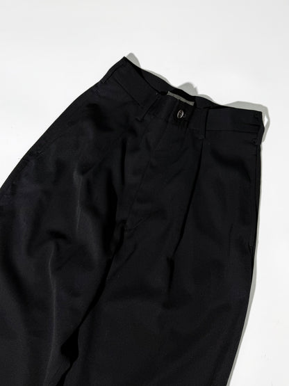 Yohji Yamamoto Black High Waisted Trousers