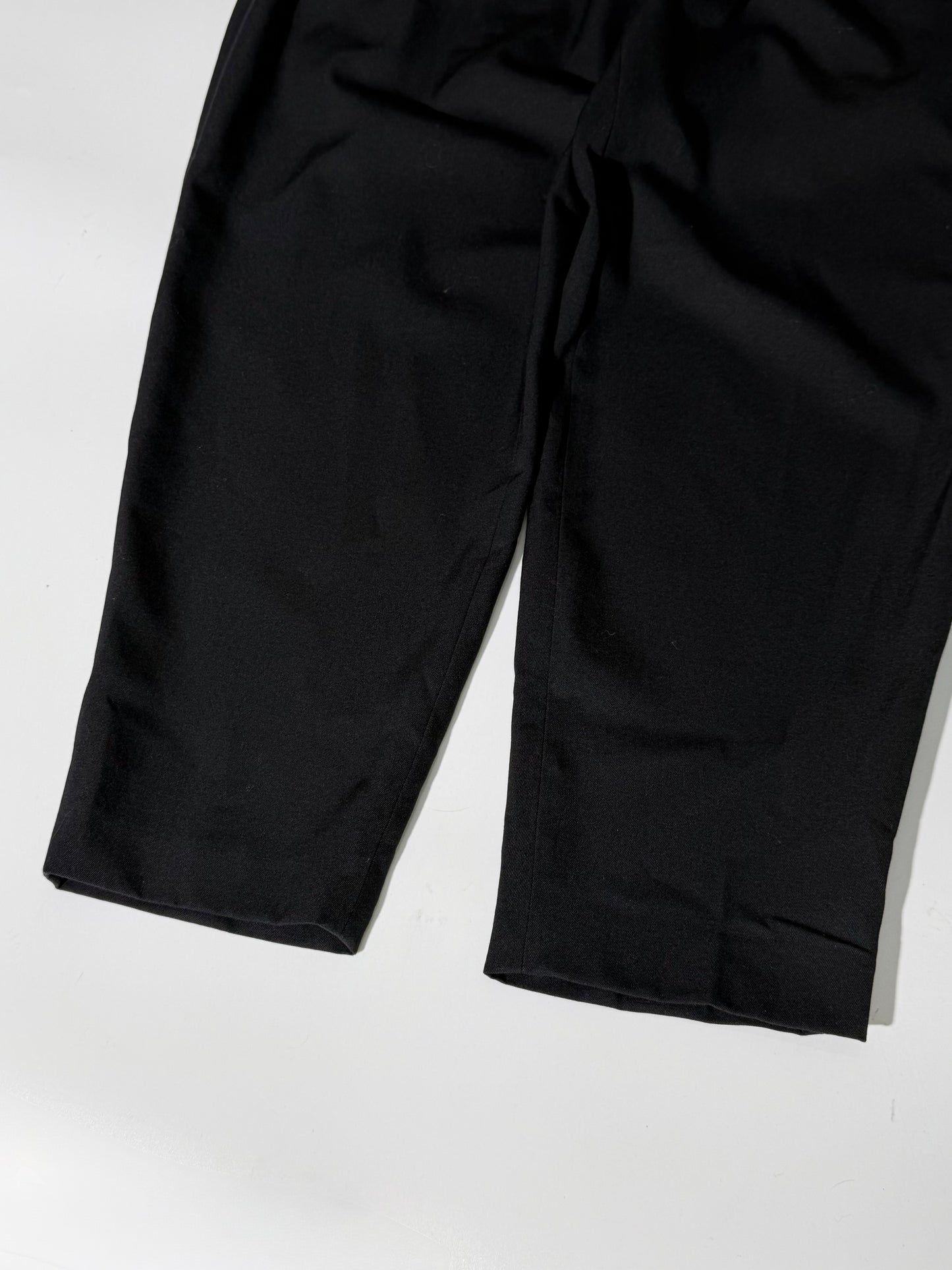 Yohji Yamamoto Black High Waisted Trousers
