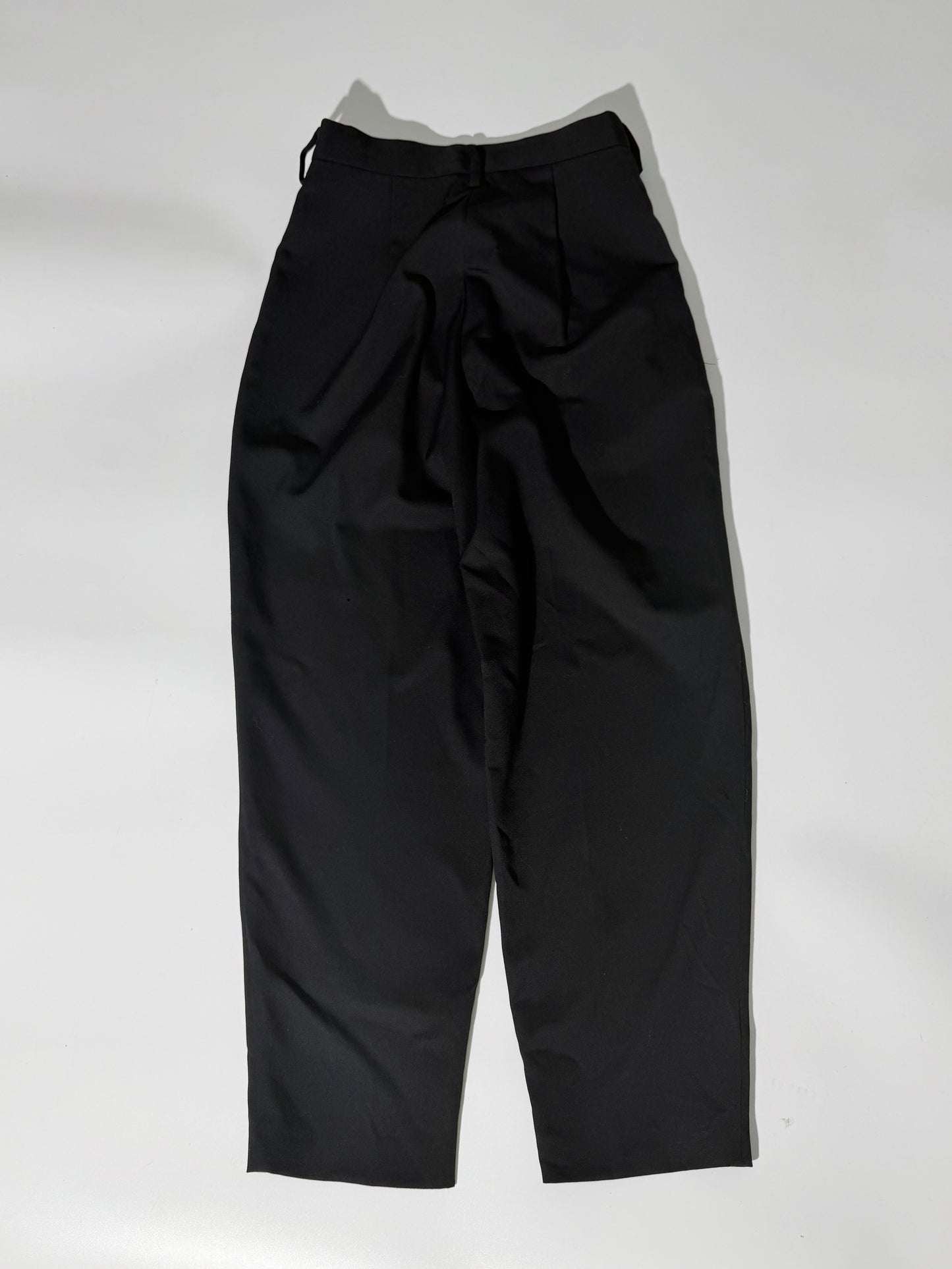 Yohji Yamamoto Black High Waisted Trousers