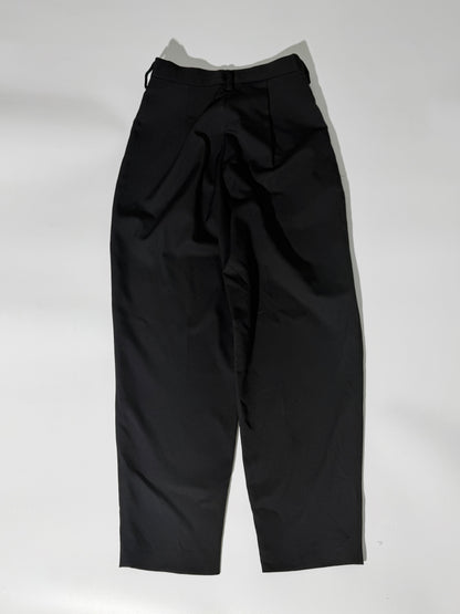 Yohji Yamamoto Black High Waisted Trousers