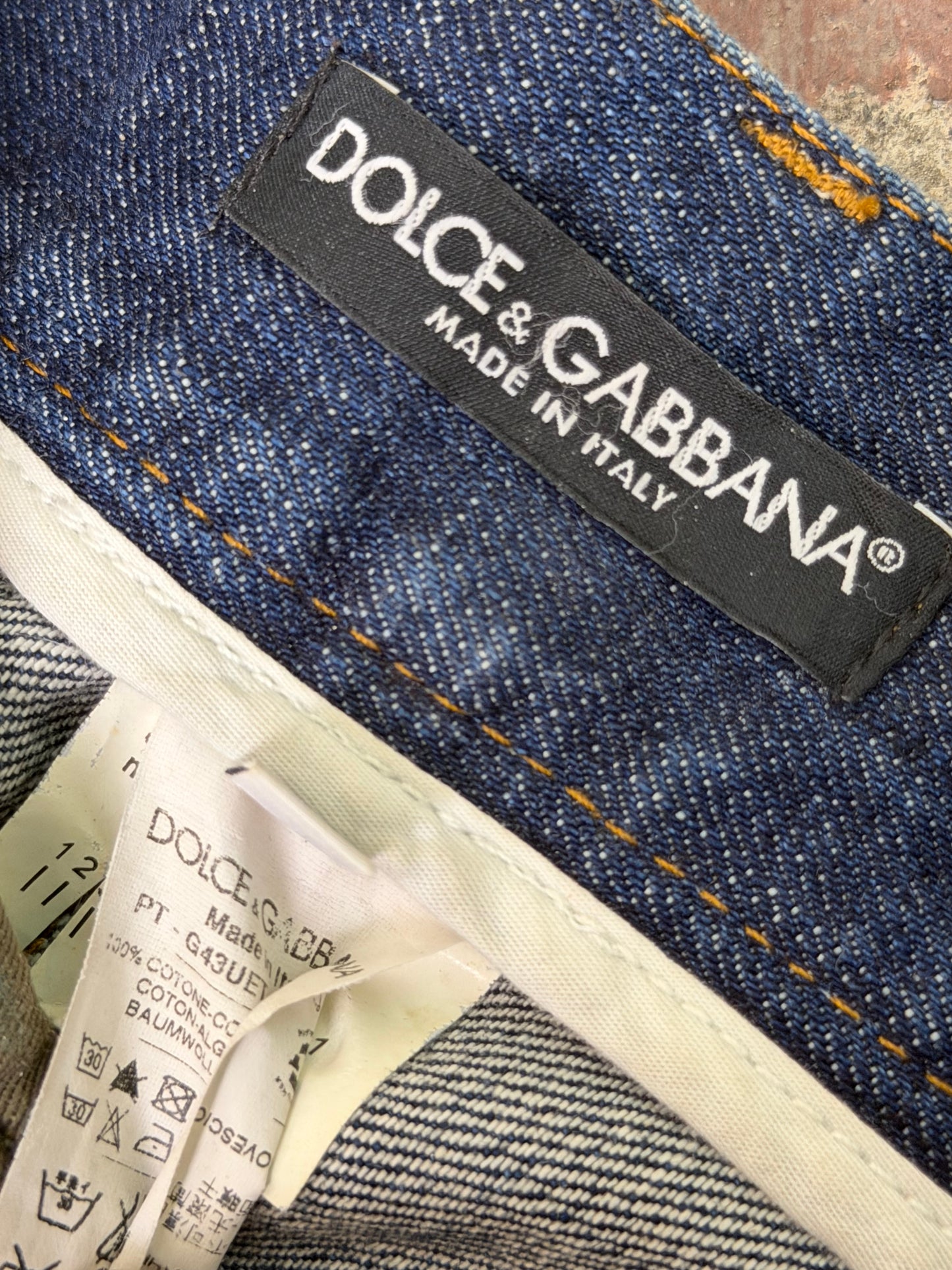 Dolce & Gabbana Distressed Denim Jeans