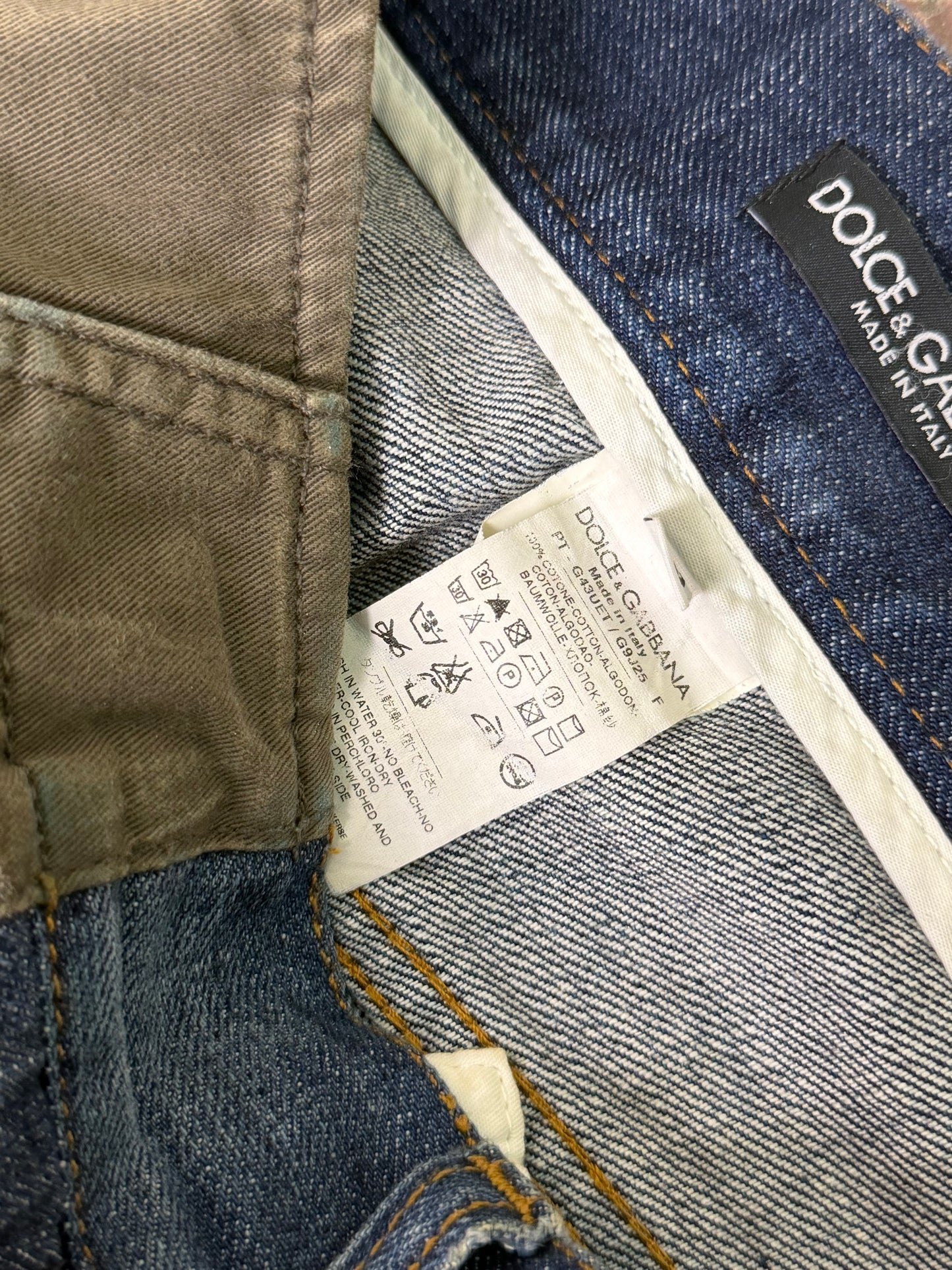 Dolce & Gabbana Distressed Denim Jeans