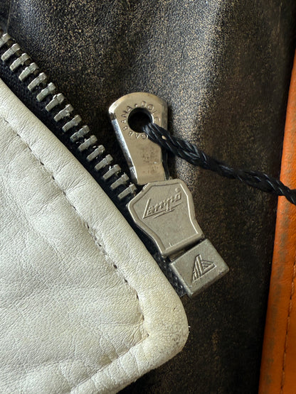 2000’s Dolce & Gabbana Orange Biker Jacket